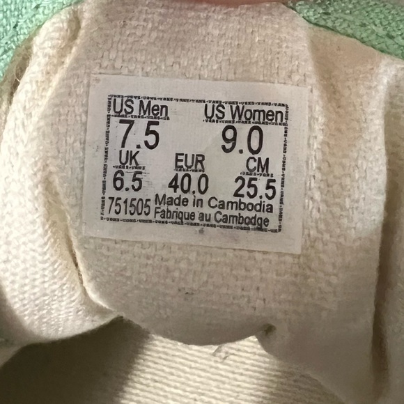 Vans Old Skool Mint green shoes - Picture 7 of 7